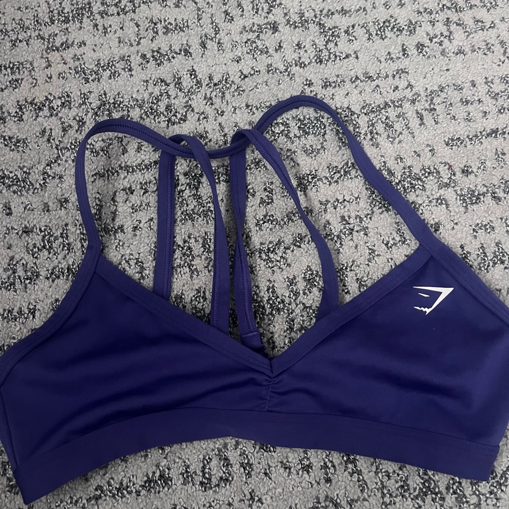Women's Gymshark runched strappy bralette